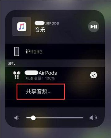 陵水苹果14音频维修点分享iPhone14音频共享设置方法 