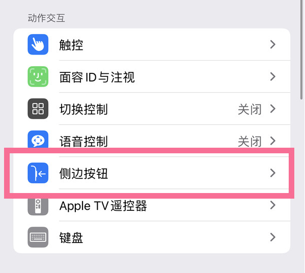 陵水苹果14维修店分享iPhone14 Plus侧键双击下载功能关闭方法 