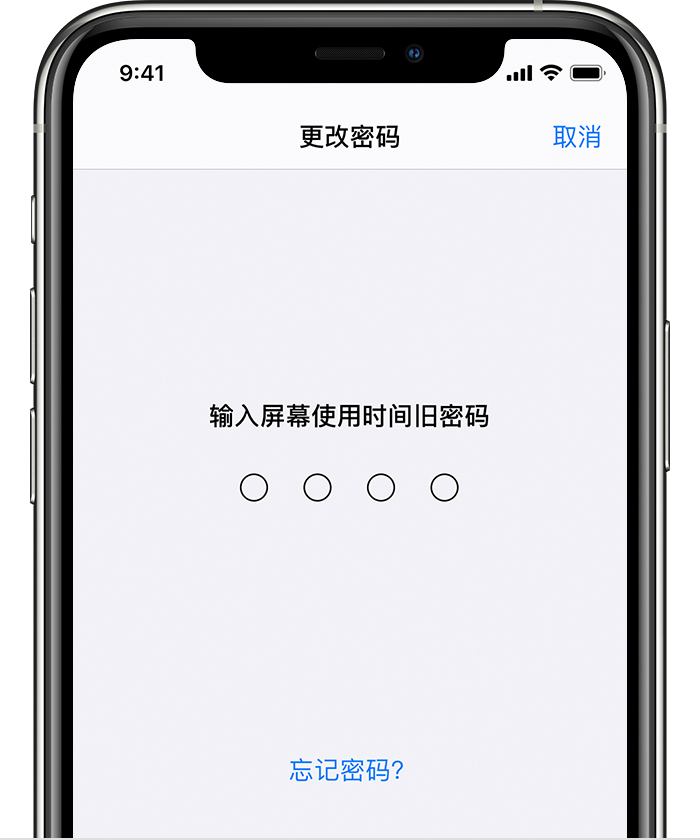 陵水苹果手机维修分享iOS 14 忘记屏幕使用时间密码怎么办 